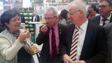 Altmarktag auf der Internationalen Grünen Woche in Berlin - Großer Bahnhof in Halle 23b Altmarktag auf der Internationalen Grünen Woche in Berlin - Großer Bahnhof in Halle 23b