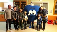 Blaue Herzen bei an Nachwuchskegler und Kinder vom Haus Silberberg Blaue Herzen bei an Nachwuchskegler und Kinder vom Haus Silberberg