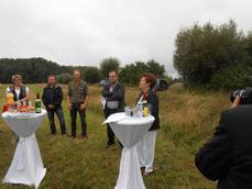 Einheitsgemeinde baut Wegeverbindung von Büste in Richtung Mehrin aus