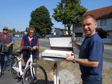 Verkehrsfreigabe für den Radweg Döllnitz Poritz erfolgt Verkehrsfreigabe für den Radweg Döllnitz Poritz erfolgt