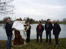 Ein Holzfischer für die Klädener Anglerfreunde Ein Holzfischer für die Klädener Anglerfreunde