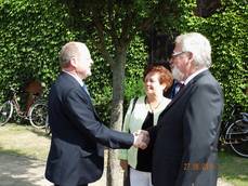 Minister für Landesentwicklung und Verkehr des Landes Sachsen-Anhalt, Thomas Webel, lud zur feierlichen Verkehrsfreigabe mit dem obligatorischen Scherenschnitt der L13, Ortsdurchfahrt Meßdorf am 27. Juni 2016 ein Minister für Landesentwicklung und Verkehr des Landes Sachsen-Anhalt, Thomas Webel, lud zur feierlichen Verkehrsfreigabe mit dem obligatorischen Scherenschnitt der L13, Ortsdurchfahrt Meßdorf am 27. Juni 2016 ein