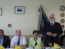 Minister für Landesentwicklung und Verkehr des Landes Sachsen-Anhalt, Thomas Webel, lud zur feierlichen Verkehrsfreigabe mit dem obligatorischen Scherenschnitt der L13, Ortsdurchfahrt Meßdorf am 27. Juni 2016 ein Minister für Landesentwicklung und Verkehr des Landes Sachsen-Anhalt, Thomas Webel, lud zur feierlichen Verkehrsfreigabe mit dem obligatorischen Scherenschnitt der L13, Ortsdurchfahrt Meßdorf am 27. Juni 2016 ein