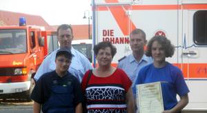 Jugendwehr Schinne - Grassau lud anlässlich 5- jährigen Jubiläum zur Fahrradrallye Jugendwehr Schinne - Grassau lud anlässlich 5- jährigen Jubiläum zur Fahrradrallye