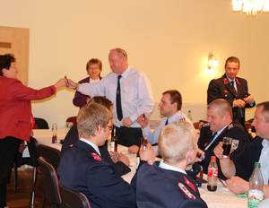 Letzte Ortswehrleitertagung des Jahres 2015  mit positiver Bilanz und einem dreifachen Gut-Wehr