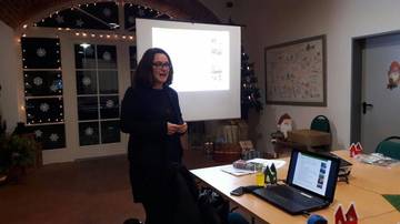 Ortsbürgermeisterberatung in vorweihnachtlicher Atmosphäre Ortsbürgermeisterberatung in vorweihnachtlicher Atmosphäre