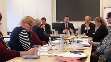 Finanzminister trifft LAG-Vorsitzende des Landes Finanzminister trifft LAG-Vorsitzende des Landes