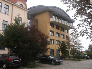 Straßenbegleitender Radweg zwischen Döllnitz und Poritz im Bau