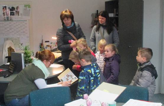 Besuch der Schuanfänger der Kita Regenbogenland Berkau Besuch der Schuanfänger der Kita Regenbogenland Berkau