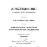 Auszeichnung Ministerium