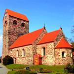 Romanische Dorfkirche in Meßdorf Kirche