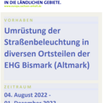 umrüstung straßenbeleuchtung diverse ortsteile