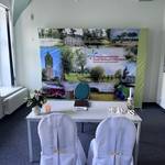 Sitzungsraum mit Bismark Aufsteller