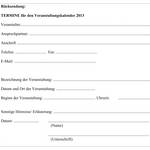 Veranstaltungskalender