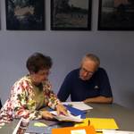 Bürgermeisterin Verena Schlüsselburg löste ihr Versprechen für die Poritzer Kameraden ein