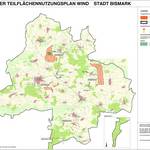 Sachlicher Teilflächennutzungsplan Wind Stadt Bismark