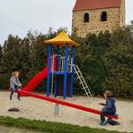 Zu Ostern konnte geschaukelt werden