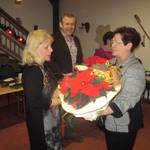 Ortsbürgermeisterberatung in vorweihnachtlicher Atmosphäre