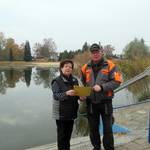 Bürgermeisterin Verena Schlüsselburg hat die dritte Förderung für den Kolk in der Ortschaft Bismark initiiert und auf dem Weg gebracht