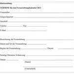 Veranstaltungskalender 2013 wird vorbereitet