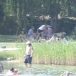 Sommerliches Badvergnügen am Bismarker Kolk und im Schwimmbad Möllenbeck.