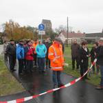 Radweg an der L15 zwischen Kläden und Steinfeld mit vielen Bürgern und Glühwein freigegeben