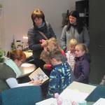 Besuch der Schuanfänger der Kita "Regenbogenland" Berkau