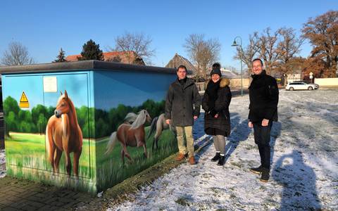 Gestaltung Trafostation Schorstedt trafo schorstedt 1