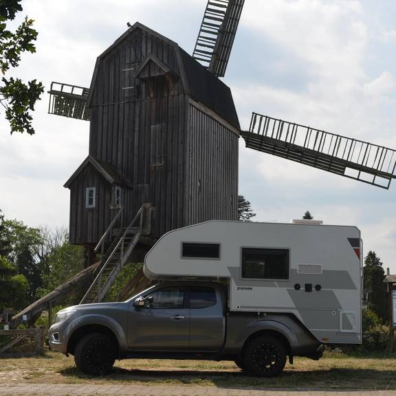 Expeditionsfahrzeug in der Altmark © detDCI