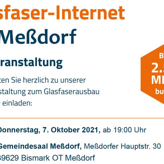 DNSNET Infoveranstaltung Messdorf