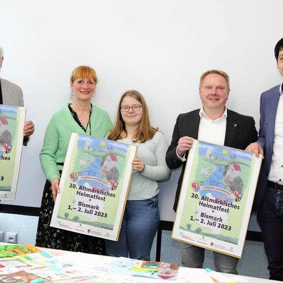 Plakatveröffentlichung zum Altmärkischen Heimatfest © Stefan Rühling plakatveröffentlichung zum altmärkischen heimatfest