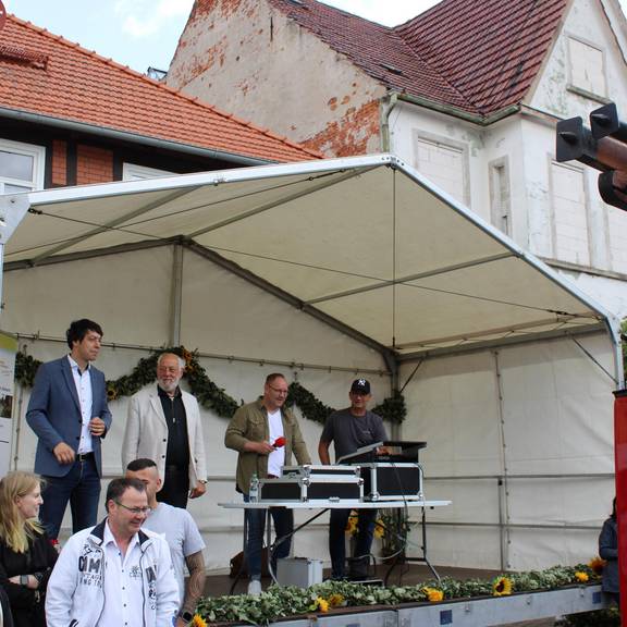 Impressionen vom Sonntag: Festumzug und Staffelstabübergabe IMG 0742