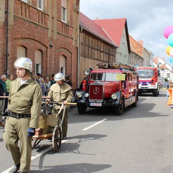 Impressionen vom Sonntag: Festumzug und Staffelstabübergabe IMG 0739