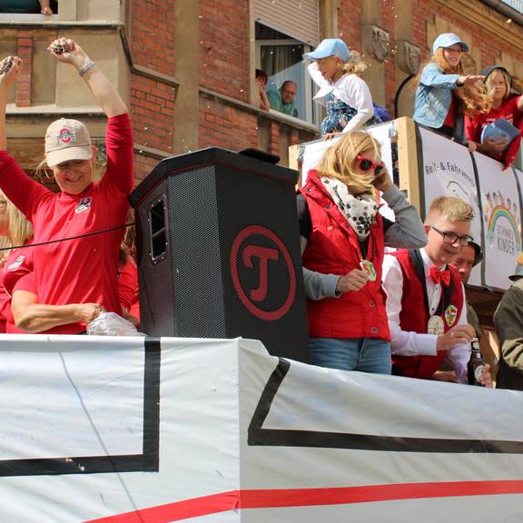 Impressionen vom Sonntag: Festumzug und Staffelstabübergabe IMG 0726