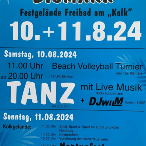 Stadt- und Vereinsfest 2024 Stadtfest Bismark 1