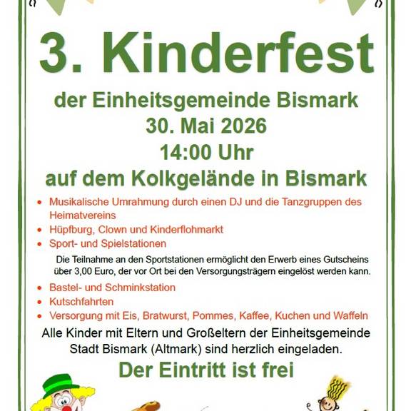 kinderfest ehg stadt bismark