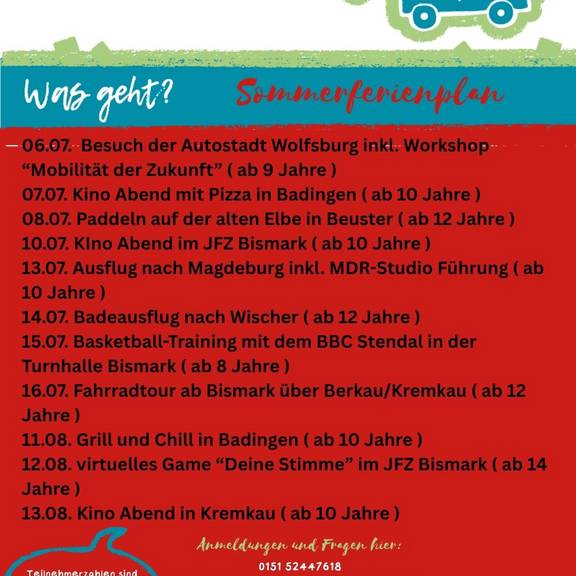 ferienplan mobileja bismark