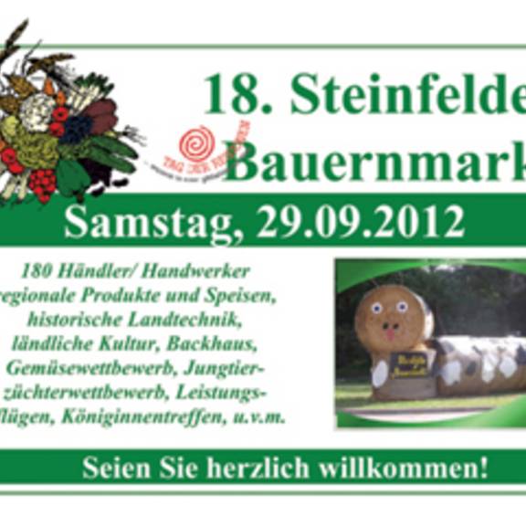 18. Steinfelder Bauernmarkt