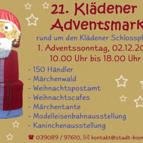 Aufkleber Adventsmarkt 2012
