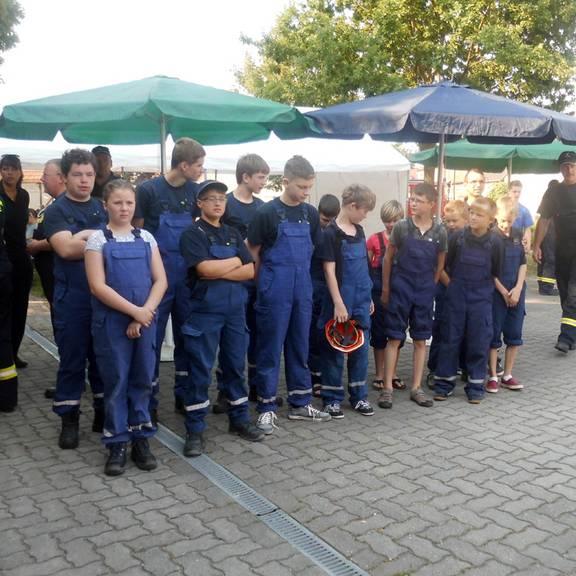 Jugendwehr Schinne - Grassau lud anlässlich 5- jährigen Jubiläum zur Fahrradrallye