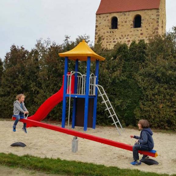 Zu Ostern konnte geschaukelt werden