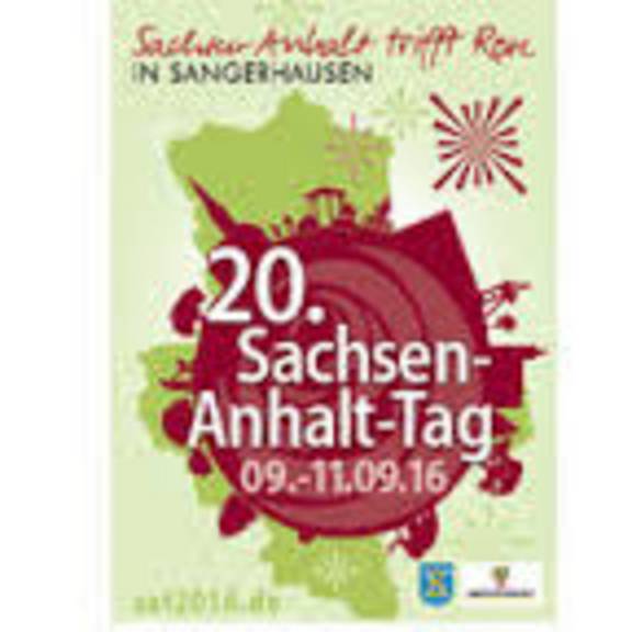 Sachsen-Anhalt-Tag 2016 in Sangerhausen Einheitsgemeinde Stadt Bismark ist dabei