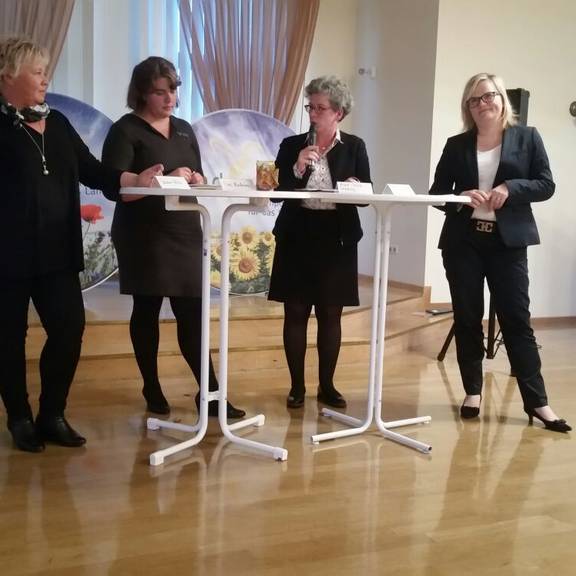 Fachgespräch mit Ministerin Anne-Marie Keding in Bornstedt