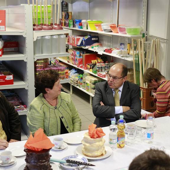 Gut leben auf dem Land was uns wichtig ist Bundeslandwirtschaftsminister Christian Schmidt besuchte Kläden