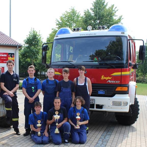 Jugendfeuerwehr Badingen Kreismeister 2015