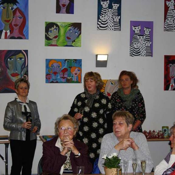 Vernissage in Kläden