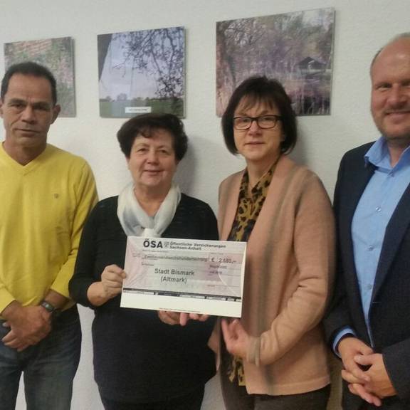 2015 Einheitsgemeinde Bismark geringe Schadensquote Geld zurück von ÖSA Versicherungen