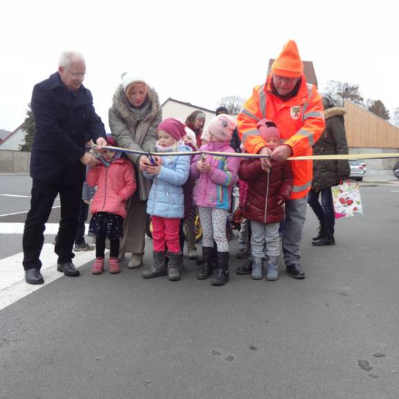 Straßeneinweihung Bismark